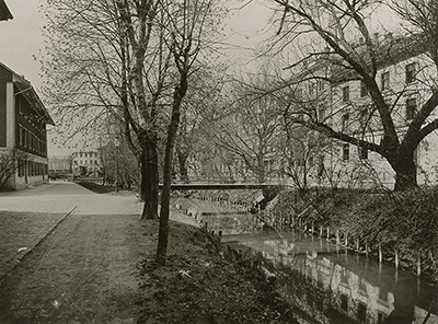 Eulach entlang der Technikumsstrasse